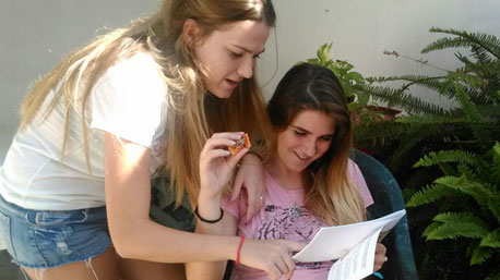 La trndiana CristiMaji y su amiga ya están usando los cuestionarios :)