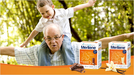 Meritene es el suplemento nutricional con proteínas, vitaminas y minerales que nos puede ayudar a alcanzar y mantener un adecuado estado nutricional cuando la dieta diaria no es suficiente*.