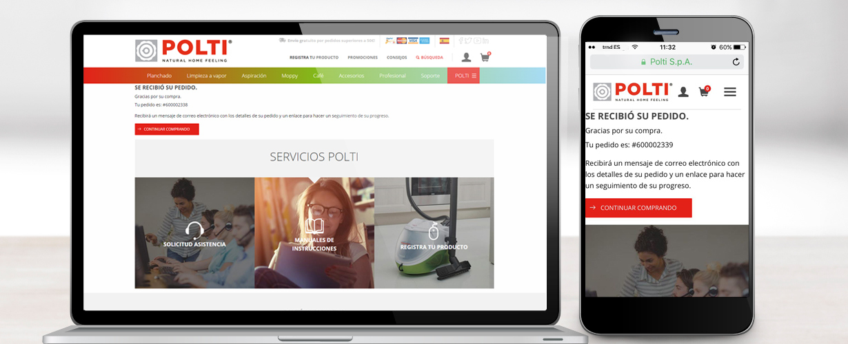 Una vez hecho el pedido, recibiremos nuestra Moppy en casa en un plazo de dos días laborables.