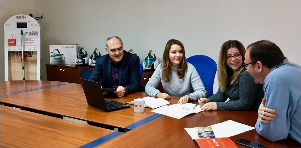 ¡El equipo Polti nos da la bienvenida!