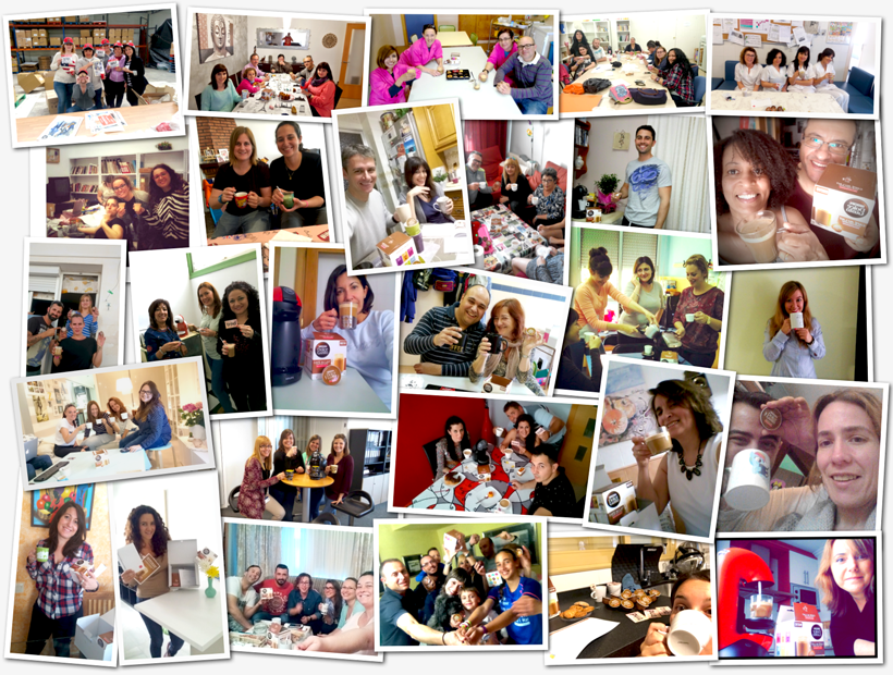 Imágenes de la experiencia probando NESCAFÉ Dolce Gusto Café con Leche Descafeinado