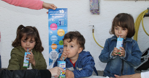 ¡Compartiendo NESTLÉ JUNIOR Crecimiento!