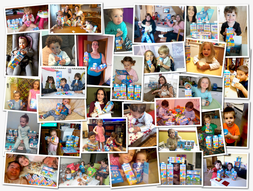 disfrutando con NESTLÉ JUNIOR Crecimiento