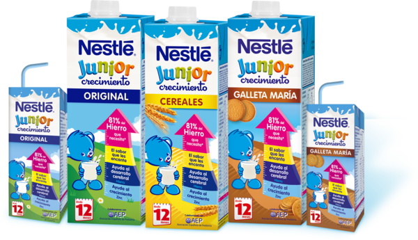 NESTLÉ JUNIOR Crecimiento