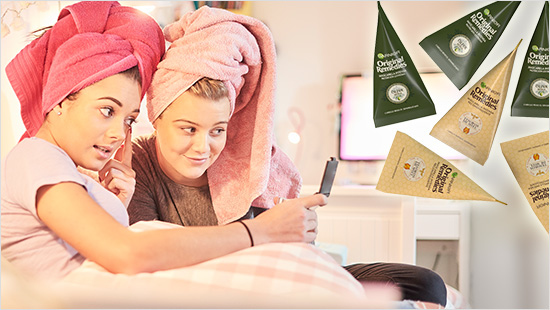 … y los daremos a conocer en nuestro entorno repartiendo las muestras de nuestro pack...