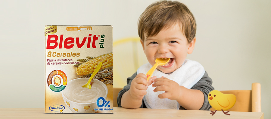 Blevit Plus Bibe Sin Gluten - Papilla de Cereales para Bebé Sin