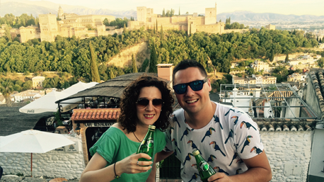 La trndiana anabel_7 disfruta de Perrier en un lugar excepcional.