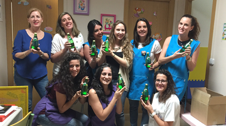 Martukyswin refrescó una jornada de trabajo con Perrier