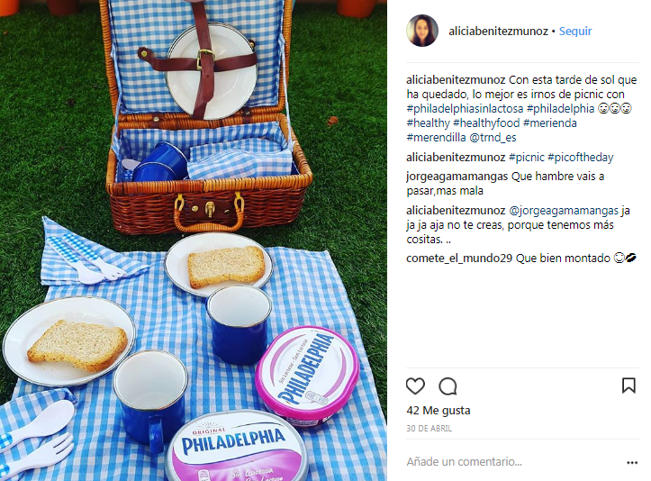 Philadelphia Sin Lactosa ha sido una sabrosa invitada en picnics…