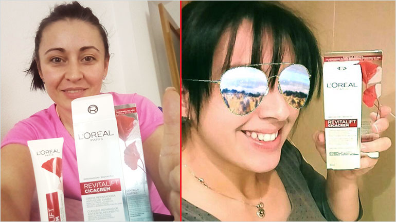  Las trndianas anamarialucac y vap198 con Revitalift Cicacrem