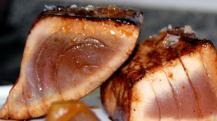 trnd Atún a sal con salsa teriyaki