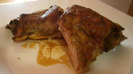 trnd Pierna de cordero a la sal