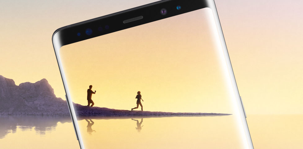 Pantalla infinita Samsung Galaxy Note8