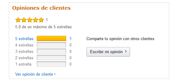 Escribir una opinión