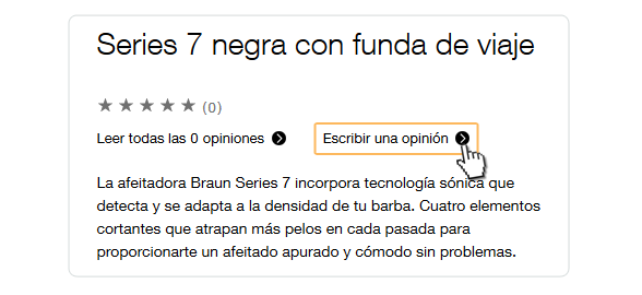Escribir opinión