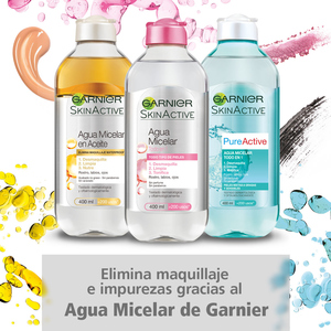 La gama de Agua Micelar de SkinActive