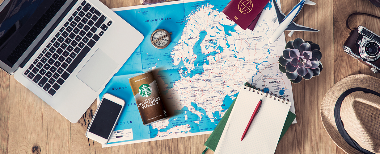 … o en una pausa entre clase y clase en la universidad.