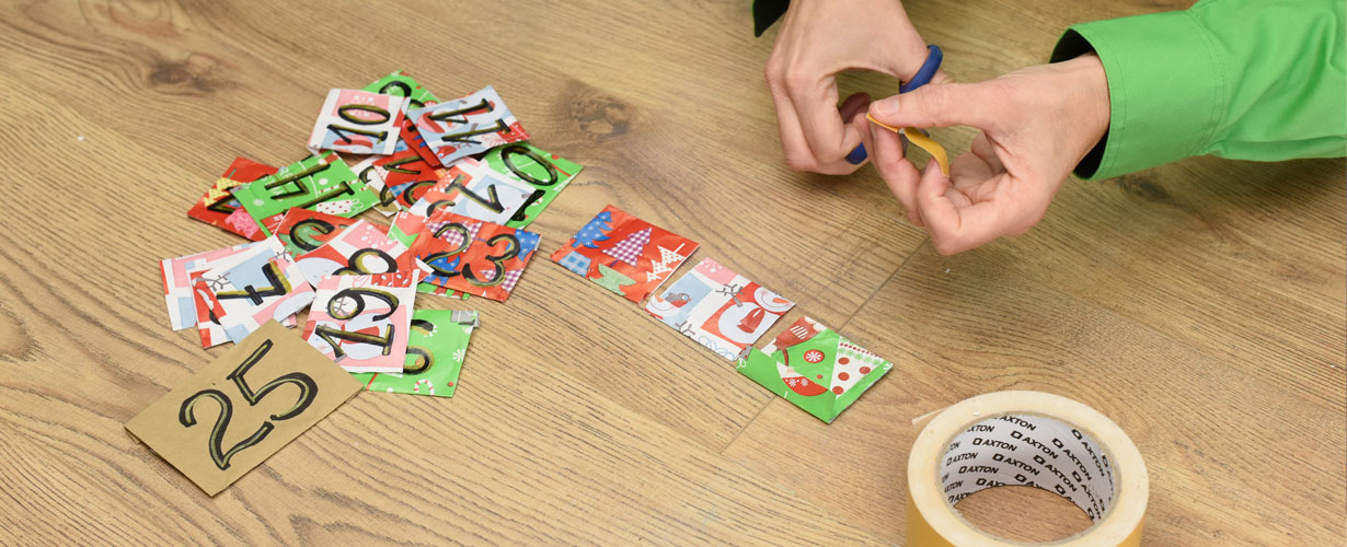 400 trndian@s construiremos calendarios de adviento junto a 10 amigos.