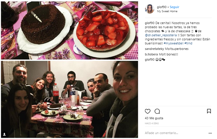 Los pasteles con #SaborMySweetDeli...