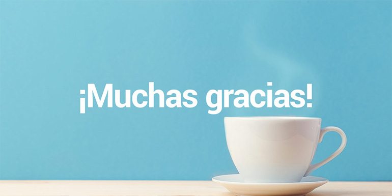 Muchas gracias