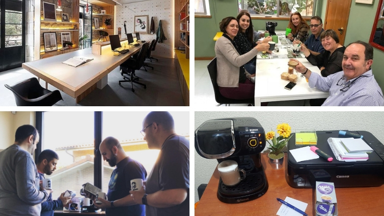 ¡Tassimo en nuestras oficinas!