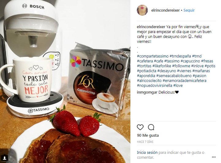 ... y también en los desayunos más sabrosos. 