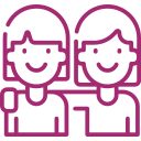 Mujeres con una vida social activa