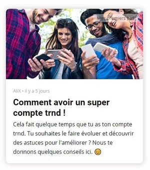Comment avoir un super compte trnd !