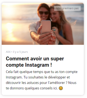 Comment avoir un super compte Instagram !