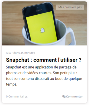 Snapchat : comment l'utiliser ?