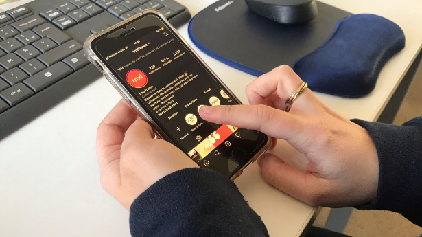 team stories a la une insta