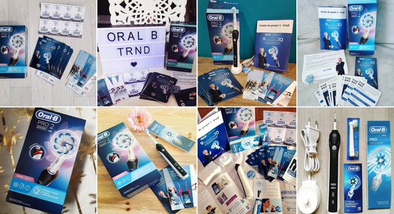reception des packs Oral B preview