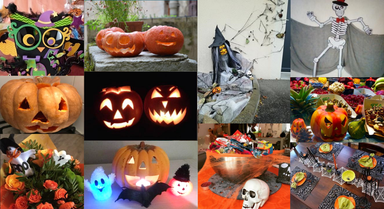 Décorations d'Halloween