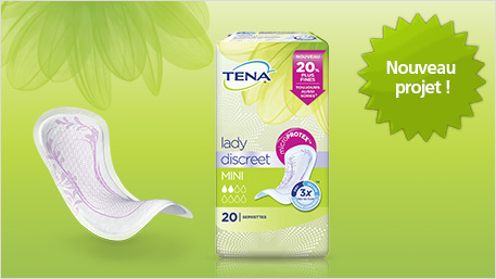 Nouveau projet TENA Lady Discreet