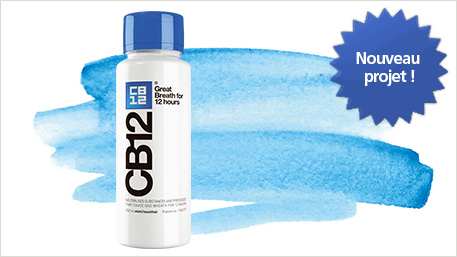 Nouveau projet : CB12 bain de bouche