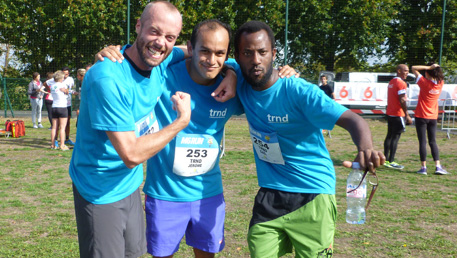 L'équipe trnd peut être fière de sa course.