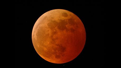 Eclipse totale de Super Lune