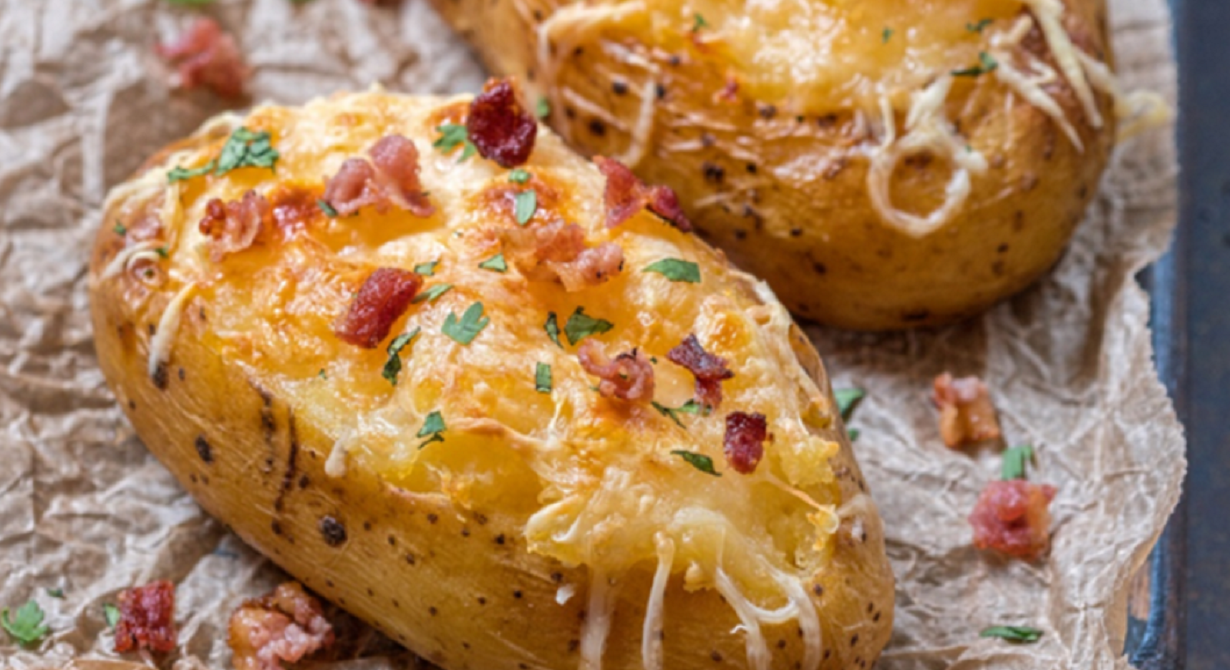 De délicieuses patates gratinées !