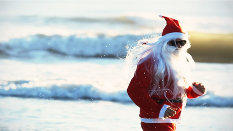 Noël alternatif plage