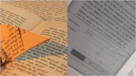 Livres papiers ou version numériques