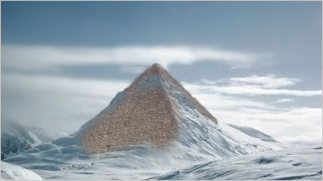 Des pyramides apparaissent sur l'Antartique !