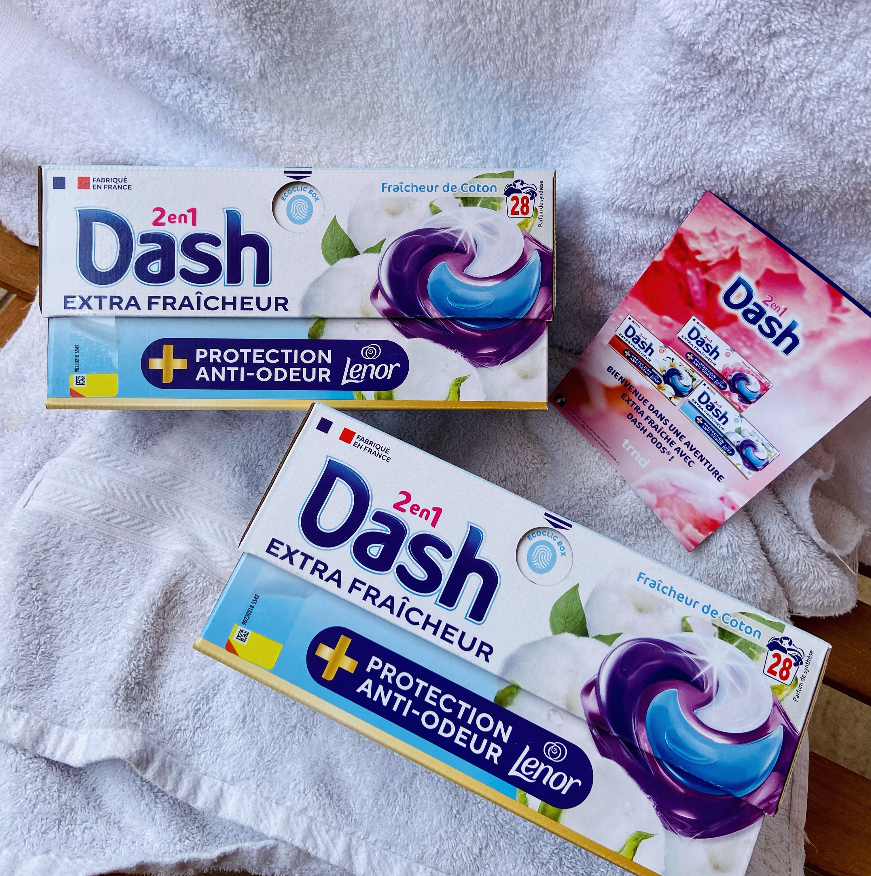 Dash PODS® Extra Fraîcheur 