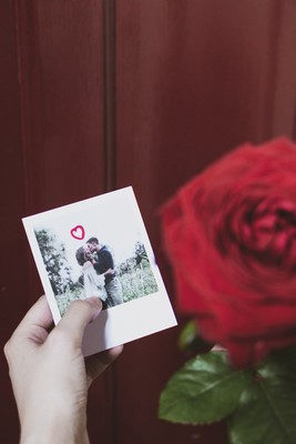 ...dire 'je t'aime' avec une photo...