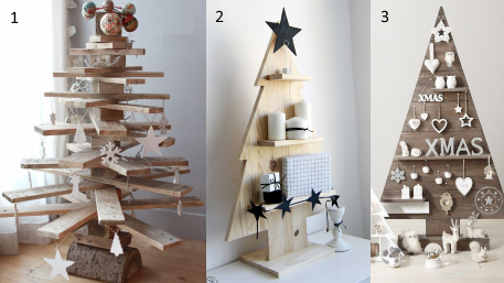 Sapins de Noël alternatifs