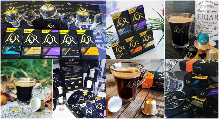 Reception packs l'or espresso