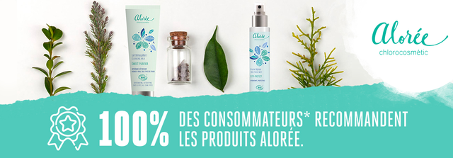 100% des consommateurs recommandent Alorée