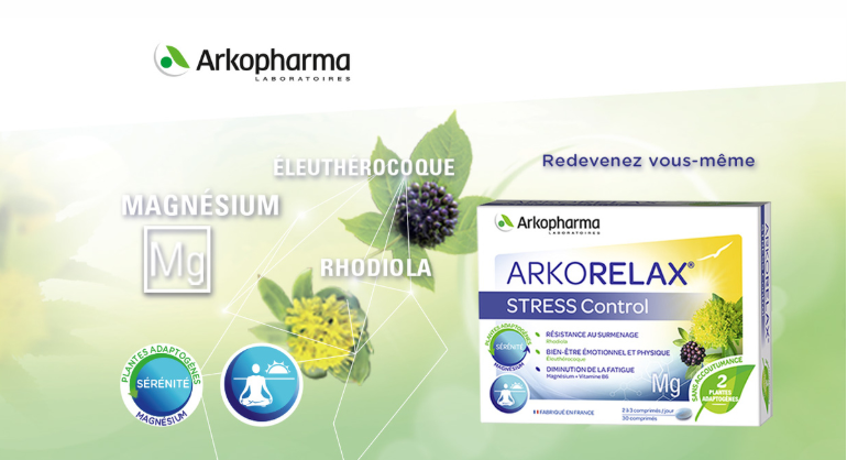 Nouveau projet : Arkorelax Stress Control