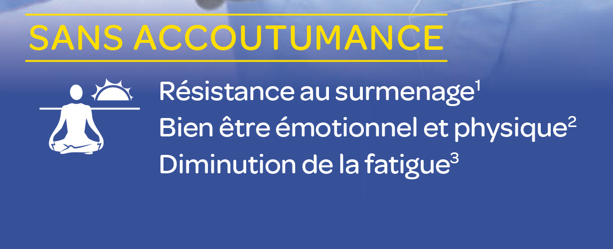 Mais surtout un complément alimentaire conçu et élaboré en France, sans dioxyde de titane et sans accoutumance. Envie de découvrir ce complément alimentaire pour mieux résister aux effets du stress et retrouver votre sérénité ? 