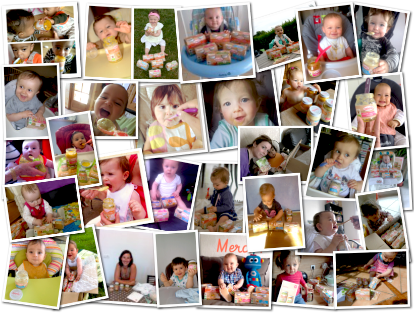 Les participants au projet Babybio 