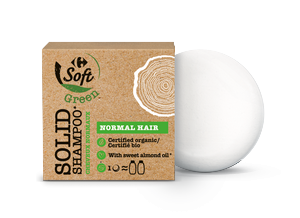 Shampooing solide CARREFOUR SOFT GREEN